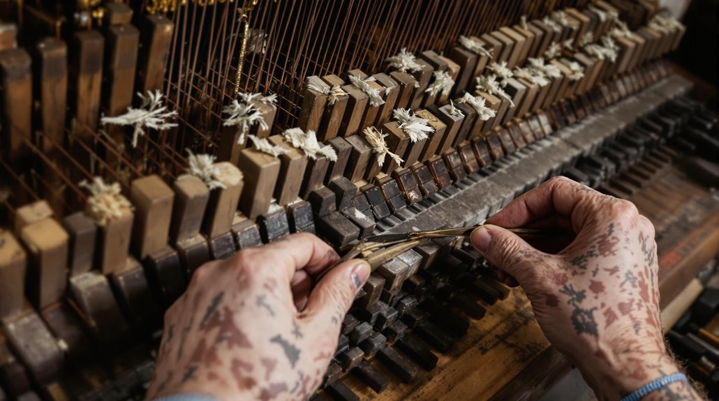 vintage piano repair challenges